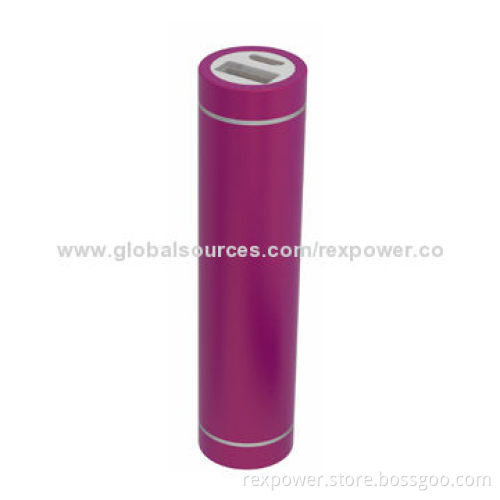 Universal Portable Power Bank, 2,500mAh Capacity, 5.0-5.5V DC/800mA Input, 4.7-5.5V DC/10A Output